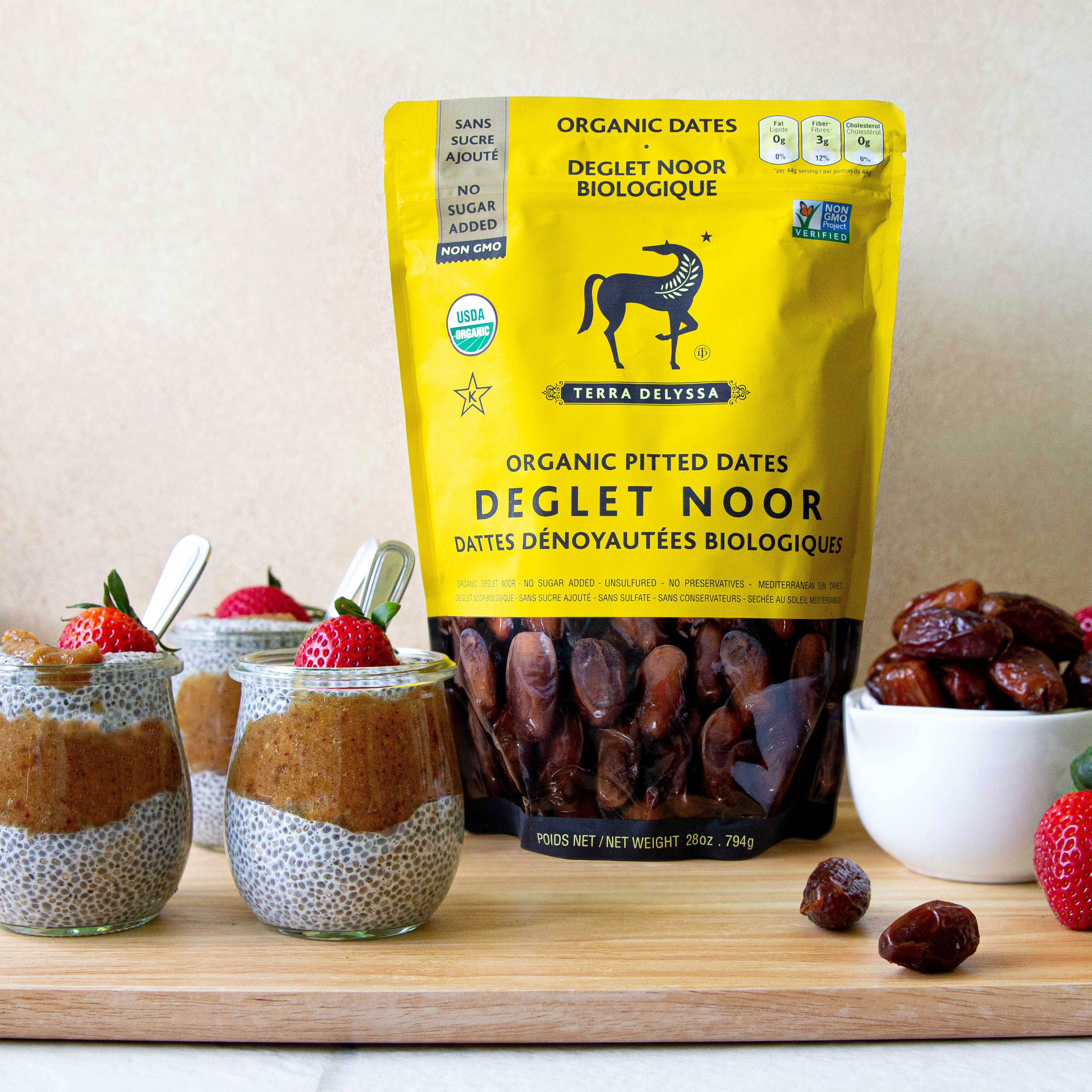Chia Date Pudding