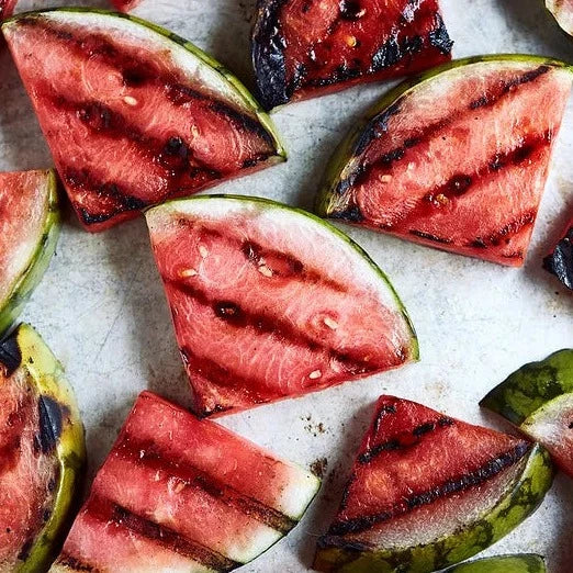 Grilled Watermelon Salad With Arugula, Feta And Charred Limes - Image 3