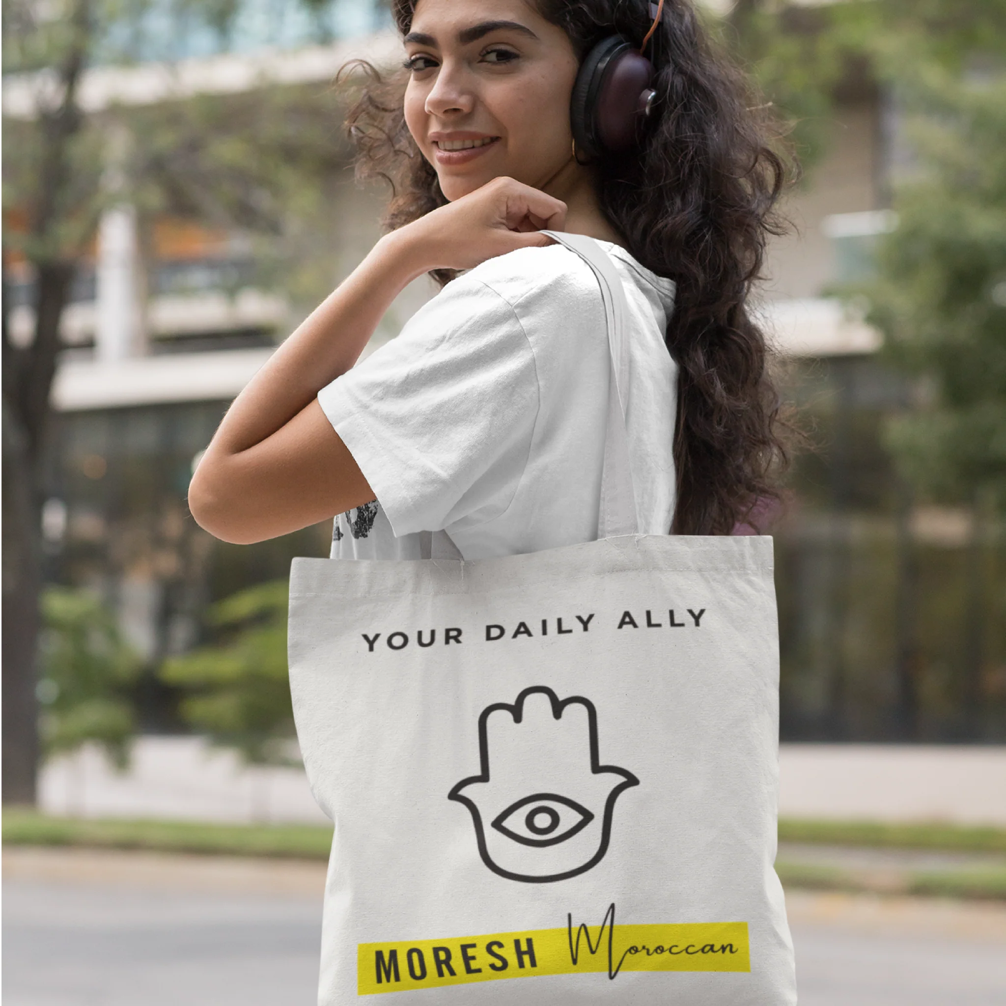Moresh Canvas Tote Bag - Image 4