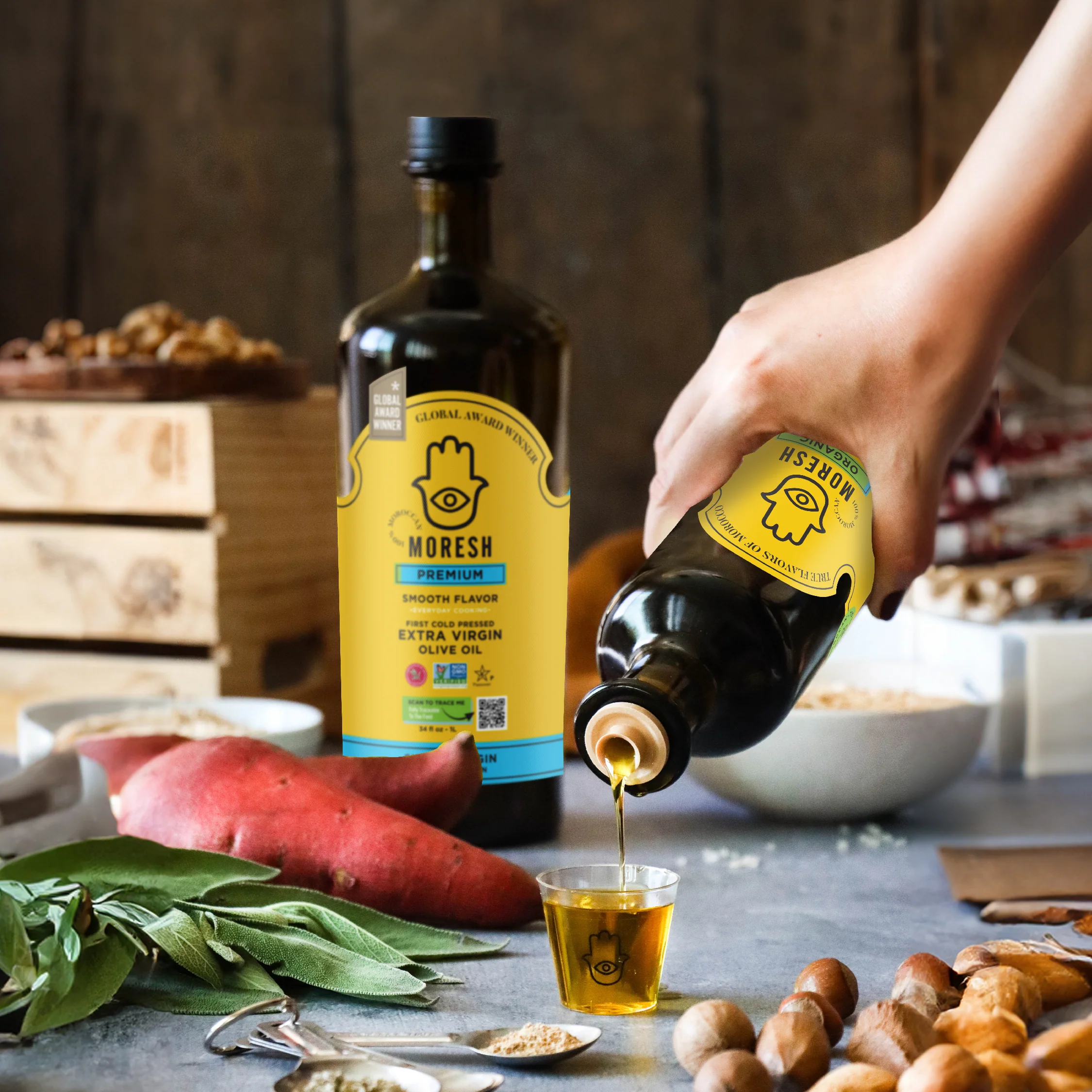 Moresh Moroccan Extra Virgin Olive Oil - Image 4