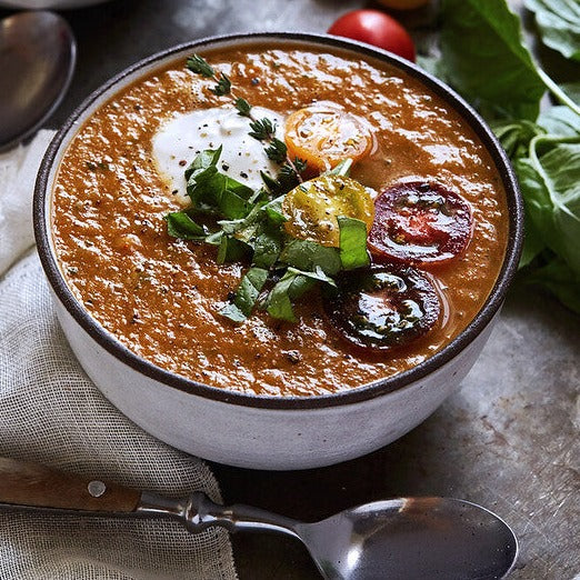 Chilled Roasted Heirloom Tomato Soup - Image 3