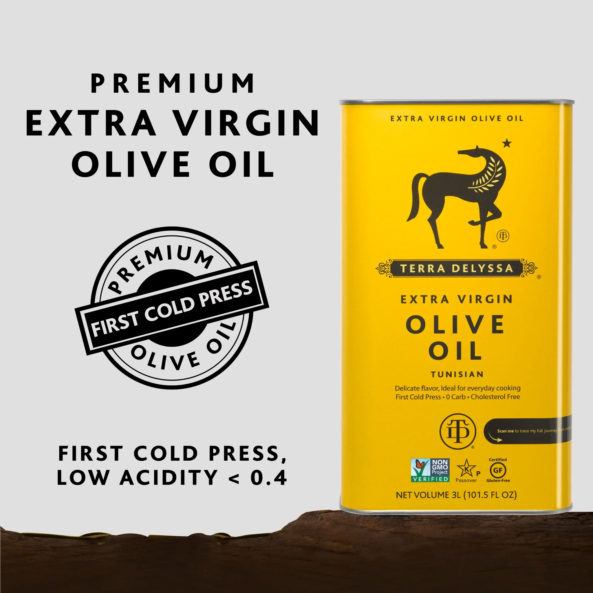 Smooth Extra Virgin Olive Oil Tin - Image 4