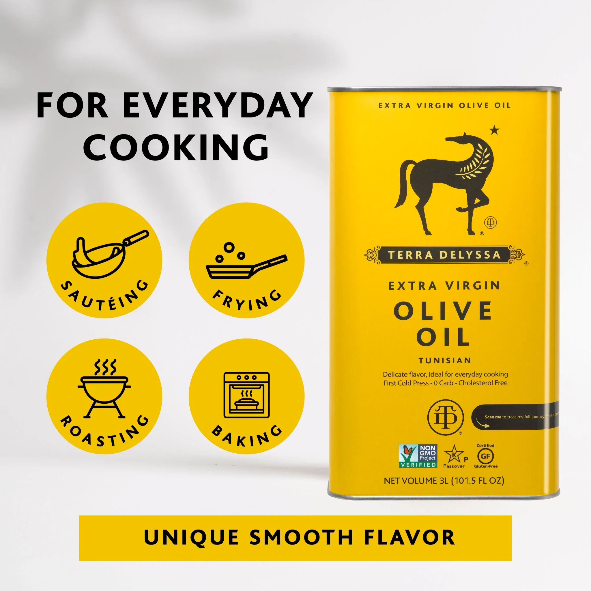 Smooth Extra Virgin Olive Oil Tin - Image 6