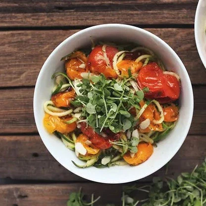 Zucchini Noodles with Roasted Heirloom Tomatoes - Image 3